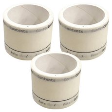 MOTTO 可書寫日期貼紙 HHL-9 白色 30mm 3捲入, 1入, 3捲