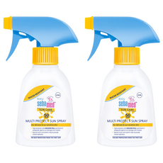 sebamed 施巴 嬰兒防曬乳, 防水, SPF50 高防曬噴霧, 200ml, 2瓶