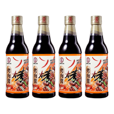 金蘭 辣味烤肉醬，多種辛香料製成, 590ml, 4瓶