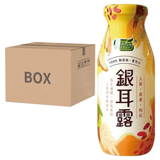 歐典生機 人蔘黃耆枸杞銀耳露, 100%有機銀耳 台灣在地栽培, 100%無添加 低糖低熱量, 200g, 24瓶
