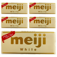 meiji 明治 白可可製品 片裝, 40g, 5個