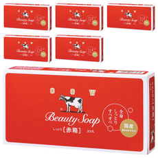 COW STYLE 牛乳石鹼 牛乳香皂 玫瑰滋潤 3個, 90g, 18個