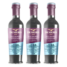 DE NIGRIS 德尼格斯 巴薩米克醋, 45% 藍色, 500ml, 義大利產, 3瓶