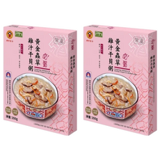 禎祥食品 黃金蟲草雞汁干貝粥 350公克, 350g, 2盒