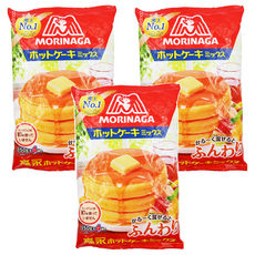 MORINAGA 森永鬆餅粉, 150g x 4包, 600g, 3袋