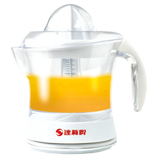 達新牌 TJ-5660 榨汁機，附兩個榨汁盤，隱藏式電源線，超大容量果汁杯1000cc, 白色