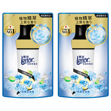 Lenor 蘭諾 衣物芳香豆 青檸紫羅蘭 補充包, 2包, 440ml