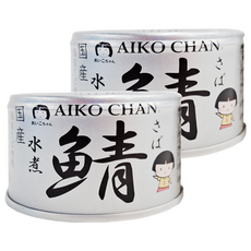 AIKO CHAN 伊藤食品 水煮鯖魚罐, 150公克, 150g, 2罐