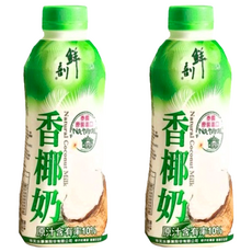 半天水 鮮剖香椰奶，泰國原裝進口，原汁含有率10%, 600ml, 2瓶