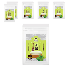 漢茶道 漢方草本茶包 漢茶壹號 元氣紫蘇薄荷茶 14入，MIT台灣在地原料，體內草本清道夫, 4g, 14包, 6袋