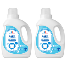 BUSYANGEL 舒適的幼兒洗衣粉，2L, 2入