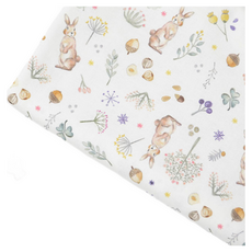COTTONVILL 20支棉質布料 Milky Rabbit 110x360公分, 110*360cm, 1件