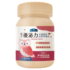 BLUE BAY 倍力 優泌力犬貓專用泌尿保健粉, 含蔓越莓精華, 專利嗜酸乳桿菌, 1罐