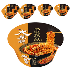 維力 大乾麵 地獄辣椒風味, 7入