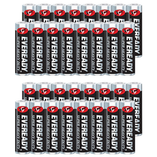 EVEREADY 永備 碳鋅黑金鋼電池 3號AA 1.5V 16入, 16個裝, 2組