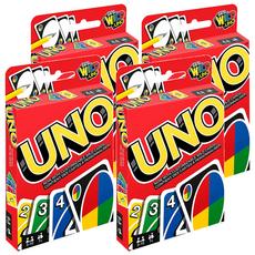 UNO 遊戲卡，策略和速度挑戰, 4盒