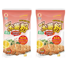 日正食品 寶島木薯粉 酥炸肉品專用, 400g, 2包