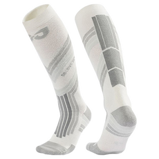 GOLOV.EJOy 羊毛長筒滑雪襪 北極灰 1雙 40~44 - 保暖舒適，長筒保護