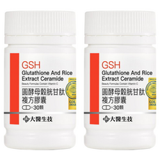大醫生技 圓酵母穀胱甘肽複方膠囊, 2罐, 30顆