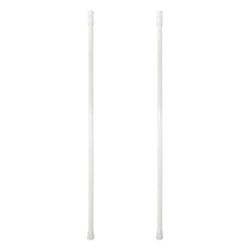 FaSoLa 大號伸縮桿 60-112cm 1入x2組, 60~112cm, 白色