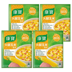 Knorr 康寶 自然原味 火腿玉米, 49.7g, 4包