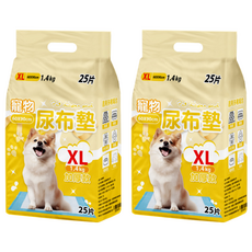 寵物尿布墊 加厚款 XL(60 x 90cm) 25片 2包