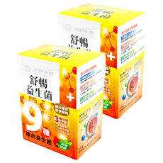 台塑生醫 舒暢益生菌, 九種複合益生菌, 三包埋防護技術, 體內環保 排便順暢, 30包, 4g, 2盒