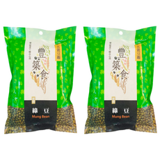義昌生技 綠豆, 通過ISO22000,HACCP國際安全雙驗證, 無添加防腐劑及色素, 2包, 600g
