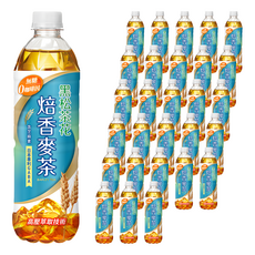 黑松茶花 焙香麥茶 580ml*72瓶 (箱) 無糖 無咖啡因 健康茶飲