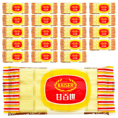 KAISER 甘百世 白巧克力糖, 小包裝好吃又方便, 30g, 20片