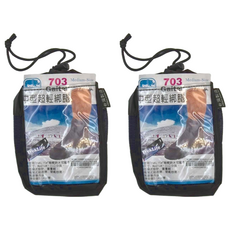犀牛 703 中型超輕綁腿, 使用TrekLite超輕防水尼龍布，尺寸: Medium，31公分長, M(31cm), 顏色隨機, 2個