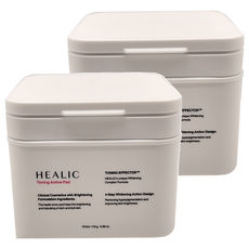 HEALIC 皙麗可 水潤亮白爽膚棉, 保濕舒緩, 溫和去角質, 70片, 2盒