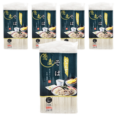matsudaisoba 松代蕎麥善屋 蕎麥麵, 600克, 600g, 5包