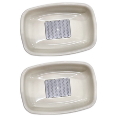 FaSoLa 小旋風薑蒜 食品磨泥器, FA-SH-444, 2組, 白色, 1組