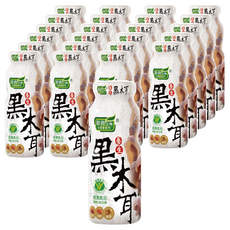 歐典生機 養生黑木耳 180ml*24瓶, 添加枸杞、桂圓、紅棗, 全素可食