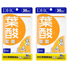 DHC 葉酸 30日份 Set, 補充多種維生素B, 維持健康與美麗, 每日一粒 養顏美容, 30顆, 2包