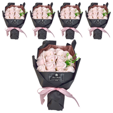 minidesign 18朵玫瑰香皂花束禮盒 CN0195-NP, 香皂花束禮盒, 5個