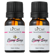 Le Ciel 香氛精油, 快樂鼠尾草香, 10毫升 2入, 10ml, 2瓶