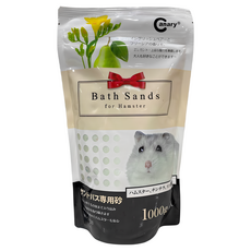 Canary 香調沐浴沙 蒼蘭&英國梨香調,1kg, 小動物沐浴清潔用品, 1包