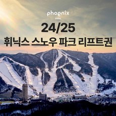 [강원] 24/25 휘닉스파크 스키 리프트권