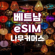 [베트남] 베트남 eSIM 비나폰 비엣텔 데이터 무제한