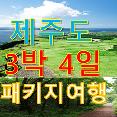 [제주도] 제주도여행 패키지 3박 4일 버스투어,가족/친목/효도 여행, 항공권+호텔+여행 포함