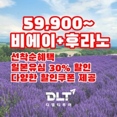 [북해도 일일투어] [디엘티투어][한국어 가이드] 일본 북해도 삿포로 후라노+비에이 일일투어 (데이투어)
