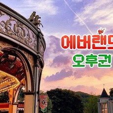 [용인] 에버랜드 오후이용권 (방문날짜지정) (~25/3/21) 상품 이미지