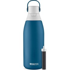 브리타 스테인리스 스틸 정수 필터 병 591mL20온스 1개, 32 oz, Marina