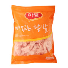 하림 뼈없는닭발(냉동) 1kgX1팩, 1kg, 1개