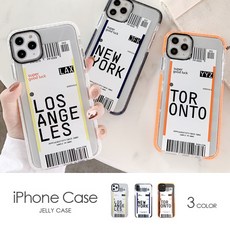 kirakirashop 탑승권 시티 아이폰 케이스 IHP1015 휴대폰