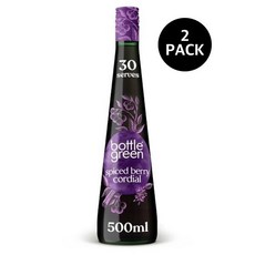 보틀그린 스파이스 베리 코디얼 BottleGreen Spiced Berry Cordial, 2개, 500ml