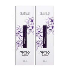 댕기머리 여성 한방청결제 여린수 200ml x2개