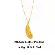 뱀줄목걸이24k